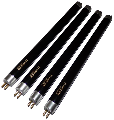 UVBrite® 4 x BLB-T5/6W 6 Watt Blacklight Bulb Safescan 45 UV Bank Note Checker - Image 1 of 4