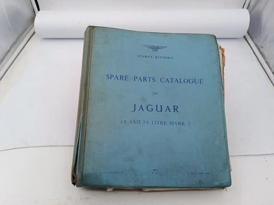Manuale officina Jaguar Mark 2 3.4 3.8 catalogo ricambi con esplosi originale 64 - Immagine 1 di 4