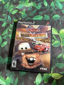 Cars Mater National Championship (PlayStation 2 PS2) W/ Manual - Picture 1 of 6