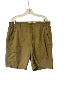 Red Head Shorts Mens 38 Brown Outdoor Utility Lightweight Nylon Zip Pocket - Picture 1 of 9