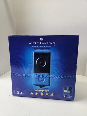 Altec Lansing 220 Amplified Computer Speaker System - Image 1 of 3