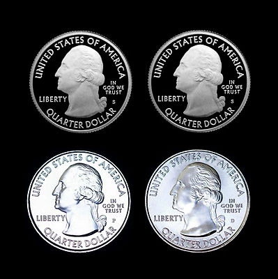 2009 P+D+S+S Virgin Islands Set ~ Silver & Clad Proof + Satin PD from Mint Set  - Image 1 of 4
