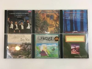 Classical Lot of 6 CDs Beethoven-Smetana, Tchaikovsky, Mozart, Zola Van, Mehta - Picture 1 of 7