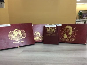 Lot of 6 Drew Estate Deadwood Tobacco Wooden Cigar Boxes - Picture 1 of 6
