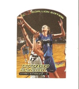 margo dydek2000 ultra wnba gold,warsaw poland,(deceased)utah starzz#86