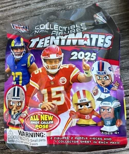 Teenymates NFL 2025 Series 13 Figure 1 Pack Brand New All New Shot Caller Pose - Picture 1 of 2
