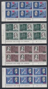 NEW ZEALAND 1969 COOK BICENTENARY PLATE BLOCK SET (4) MINT (ID:063/D62920) - Picture 1 of 1