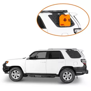 Rear Window Exterior Storage Molle Panel Fuel Can Mount fit 10-24 Toyota 4Runner - Picture 1 of 17