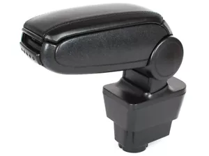 BRACCIOLO + SET DI MONTAGGIO ECOPELLE NERA PER FIAT GRANDE PUNTO EVO - Foto 1 di 2