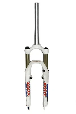 Horquilla de aire cónica para bicicleta de montaña RST First Platinum 26" - 100 mm de viaje - bloqueo remoto Foto 1 de 4