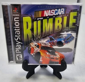 Sony Playstation Nascar Rumble Black Label Video Game CIB - Picture 1 of 4