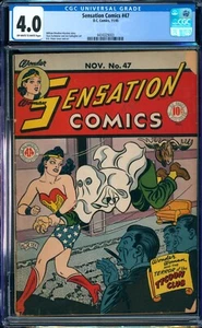 Sensation Comic #47 (11/1945) CGC 4.0 | Wonder Woman | DC Golden Age - Picture 1 of 2