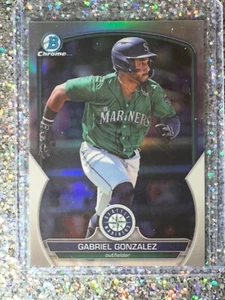 π₯ππ 2023 Bowman Chrome Refractor Gabriel Gonzalez RC Rookie - Picture 1 of 2