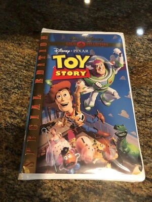 NEW AUTHENTIC STAMP FACTORY SEAL Disney Toy Story VHS Clamshell Special Edition  - Image 1 of 4