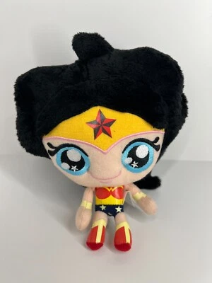 DC Comics Justice League Wonder Woman plush toy collectable 2012 19cm ages 3+ - image 1 of 4