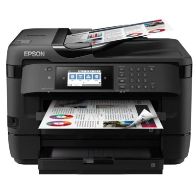 Epson WorkForce WF-7720dtwf A3 AIO Colour Inkjet Printer WF-7720 REF W/WARRANTY - Image 1 of 4