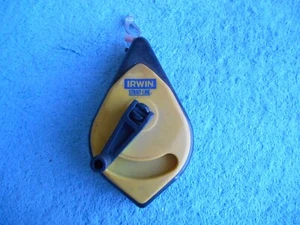 VINTAGE IRWIN STRAIT LINE FAST RETRIEVE CHALK LINE REEL. - Picture 1 of 9
