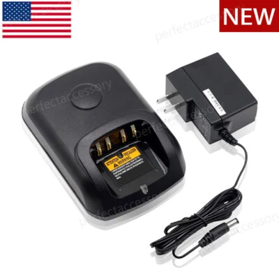 Battery Charger Set For Motorola APX900 APX1000 APX2000 APX3000 APX4000 Radio - Image 1 of 4