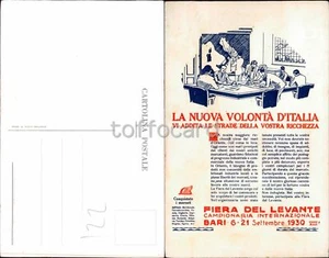 Fair Of Levante-Autore Boccasile-Bari 1930-LA New Will' -C16-34 - Picture 1 of 1