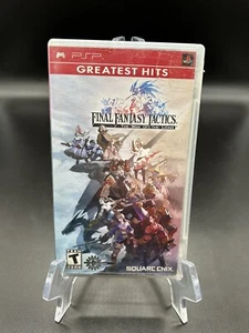 Final Fantasy Tactics The War of The Lions Sony PSP (2007) Greatest Hits - Picture 1 of 12
