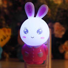 Wall Mount Night Light Sensor LED Rabbit Nightlight Plug In Bunny Light