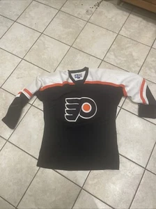 Starter Vintage NHL Philadelphia Flyers Jersey in Black Size L - Picture 1 of 4