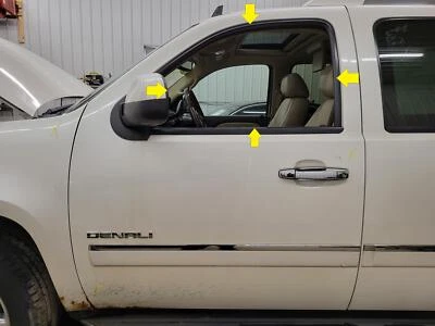 07-14 GMC YUKON XL 1500 CONDUCTOR PUERTA DELANTERA IZQUIERDA VENTANA CRISTAL SOLAMENTE Foto 1 de 4