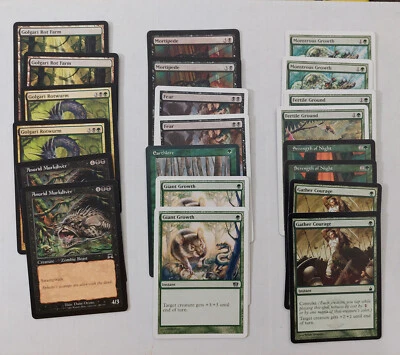 MTG Preconstructed deck Black Green homemade mint/nm - Image 1 of 3