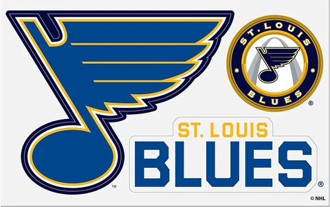 NHL ST. Louis Blues Team Magnet Set Cover