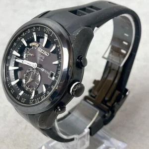 SEIKO Astron 7X52-0AB0 Solar GPS Watch Black Dial Titanium For Parts From Japan - Picture 1 of 10