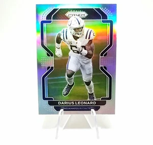 2021 Prizm Darius Leonard Silver Prizm Holo Indianapolis Colts Panini Football - Picture 1 of 11