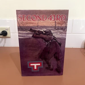 RARO 1992 Edición HISTORIA MILITAR: 'El Segundo 43º' Libro Tapa Dura - Imagen 1 de 14