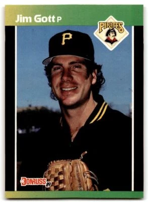 1989 Donruss Jim Gott P Pittsburgh Pirates #362 - Image 1 of 2