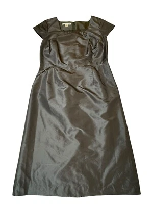 Vestido Pendleton SILK Tafetta Negro Clásico Atemporal Talla 8 2008 Diseño Nuevo con Etiquetas Nuevo Foto 1 de 4