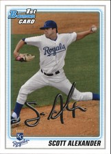 2010 Bowman Draft Prospects Baseball Card Pick