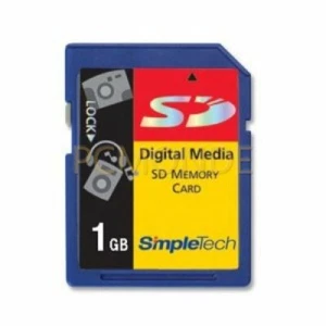 SimpleTech SD 1GB Secure Digital Card (STI-SD/1GB) - Picture 1 of 1