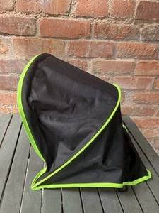 Hauck Runner 1 Black Hood With Lime trim - Picture 1 of 8