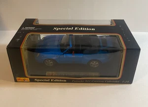 Maisto Special Edition Porsche 911 Carrera Cabriolet (1994) 1:18 Scale Diecast - Picture 1 of 6