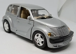 Saico Silver Chrysler PT Cruiser Friction Pullback Loose Diecast 1:34 2000 - Picture 1 of 7