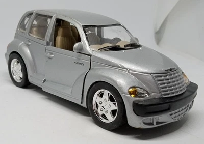 Saico Silver Chrysler PT Cruiser Friction Pullback Loose Diecast 1:34 2000 - Image 1 of 4