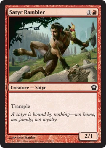 Satyr Rambler - Theros #139/249 MTG Magic The Gathering - Image 1 of 1