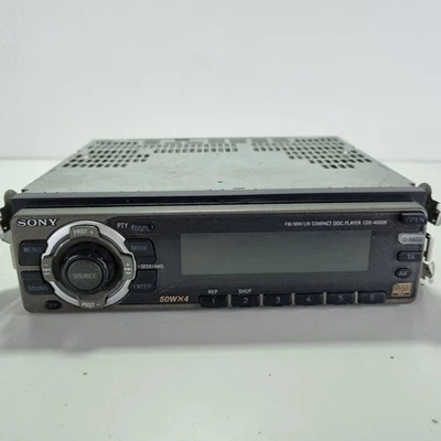 SONY CDX-4000R FM/MW/LW Car Stereo CD Player + FREE POST - Image 1 of 4