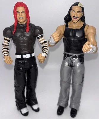 Mattel WWE Elite the Hardy Boyz Matt Hardy and Jeff Hardy 2017-2018 Lot Of 2 - Image 1 of 4