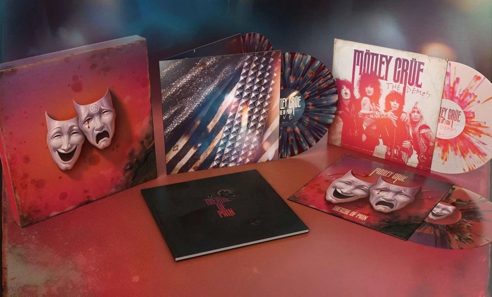 MÖTLEY CRÜE THEATRE OF PAIN [40TH ANNIVERSARY] [DELUXE MULTICOLOR SPLATTER 4 LP - Image 1 of 1