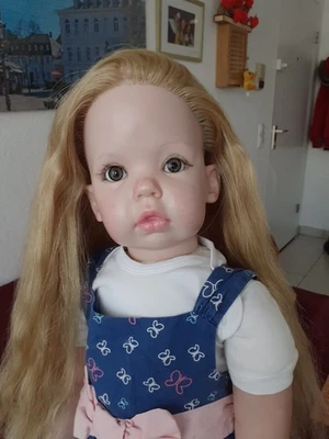 Künstlerpuppe Rebornpuppe Toddler von Donna Rubert Tibby - Bild 1 von 4