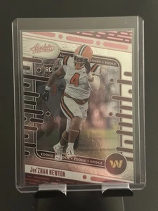 2024 Panini Absolute Pink Jer'zhan Newton #136 (RC) Washington Commanders Card - Picture 1 of 2