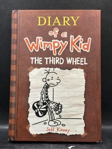 Diary of a Wimpy Kid The Third Wheel Jeff Kinney Hardcover 2012 Amulet Books - Picture 1 of 4