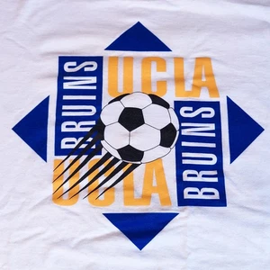 Camiseta de fútbol vintage años 90 UCLA Bruins Reebok XL deadstock Los Angeles - Imagen 1 de 9