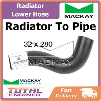 Radiator Lower Hose fits Toyota Hilux LN147R/LN167R/LN172R 3.0L 4Cyl 5L - image 1 of 2