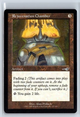 (2x) REJUVENATION CHAMBER – MTG Magic the Gathering Card – Nemesis – Uncommon - Image 1 of 4